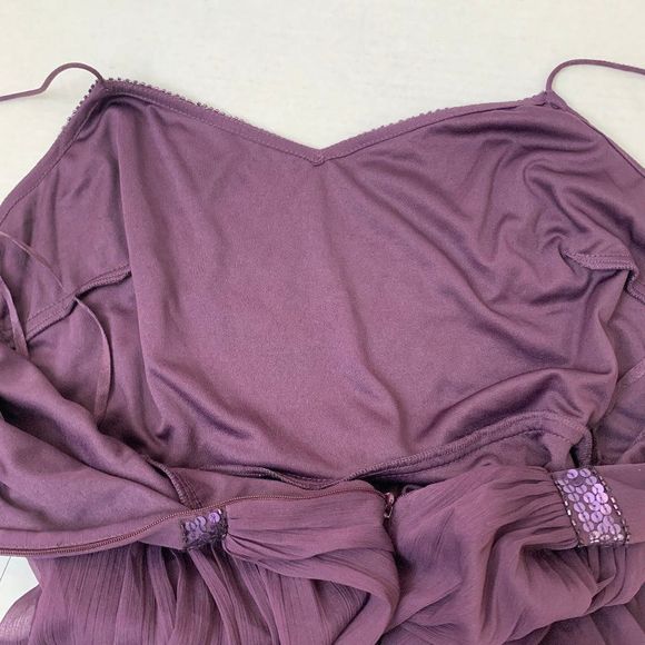 Adrianna Papell Love Story Beaded Chiffon Gown - Picture 6 of 9